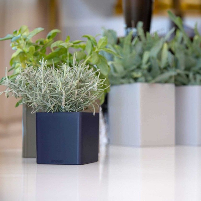 Vaso Oslo 10.5X10.5cm 1L Antracite