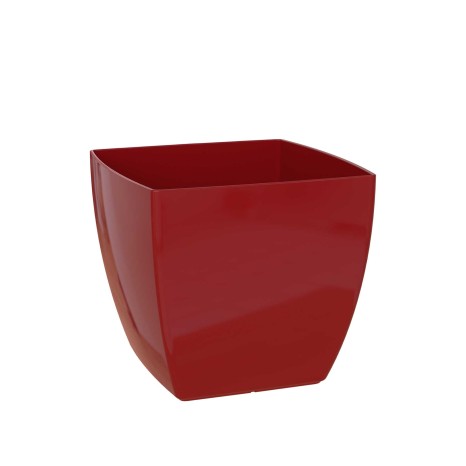 Vaso Siena Com Rodas 40X40X36cm Vermelho Escuro - Image product