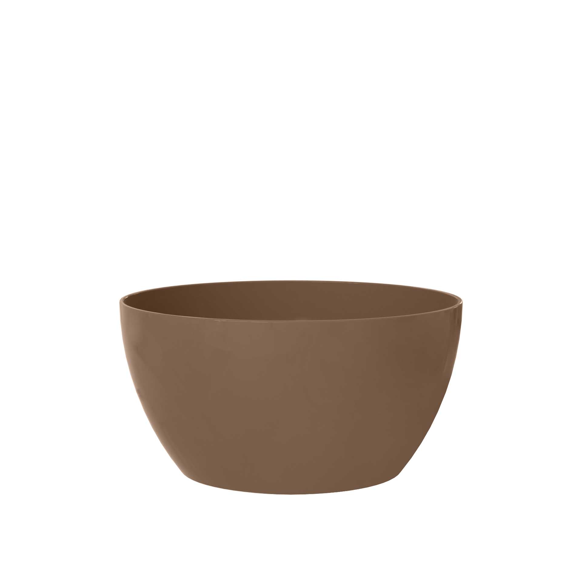 Floreira San Remo Ø23X11.5cm 4L Tortora