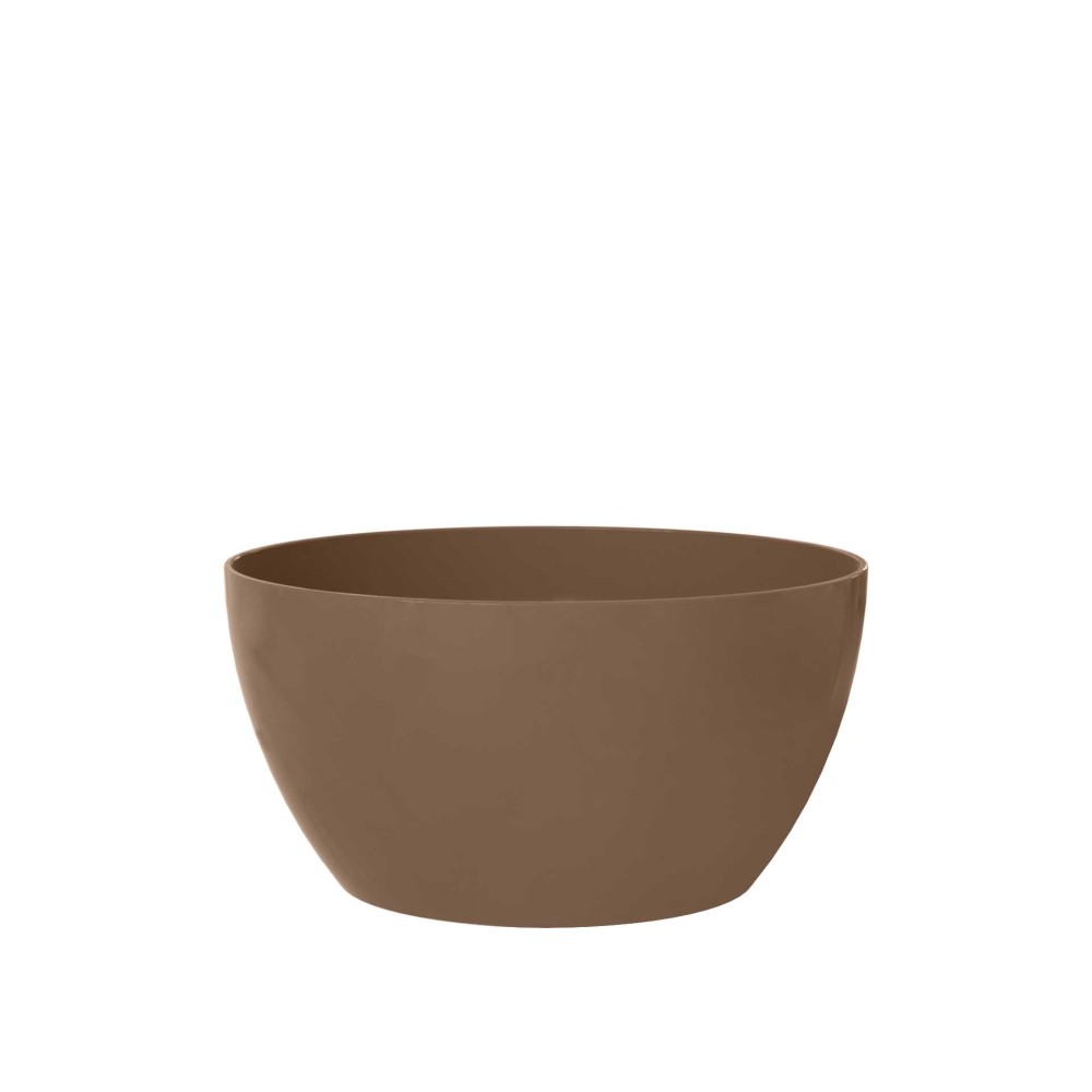 Floreira San Remo Ø23X11.5cm 4L Tortora