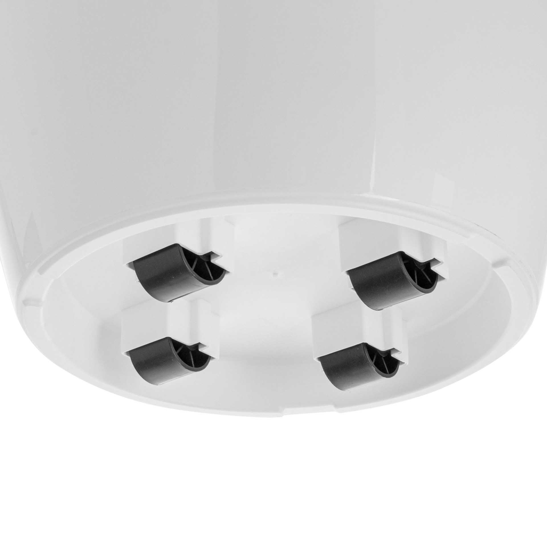 Vaso San Remo Com Rodas Ø30X27.3cm 14.5L Antracite