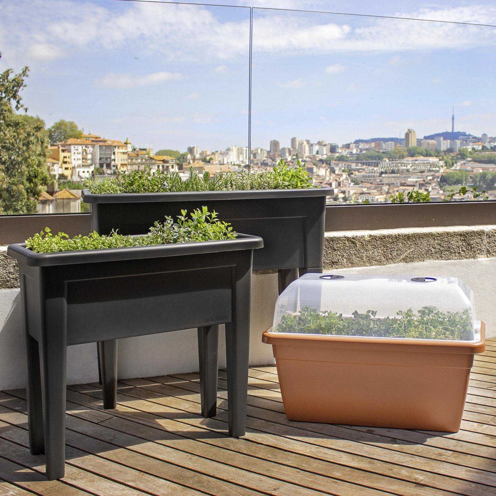 Horta Venezia 101X49.5X83cm 88L Antracite