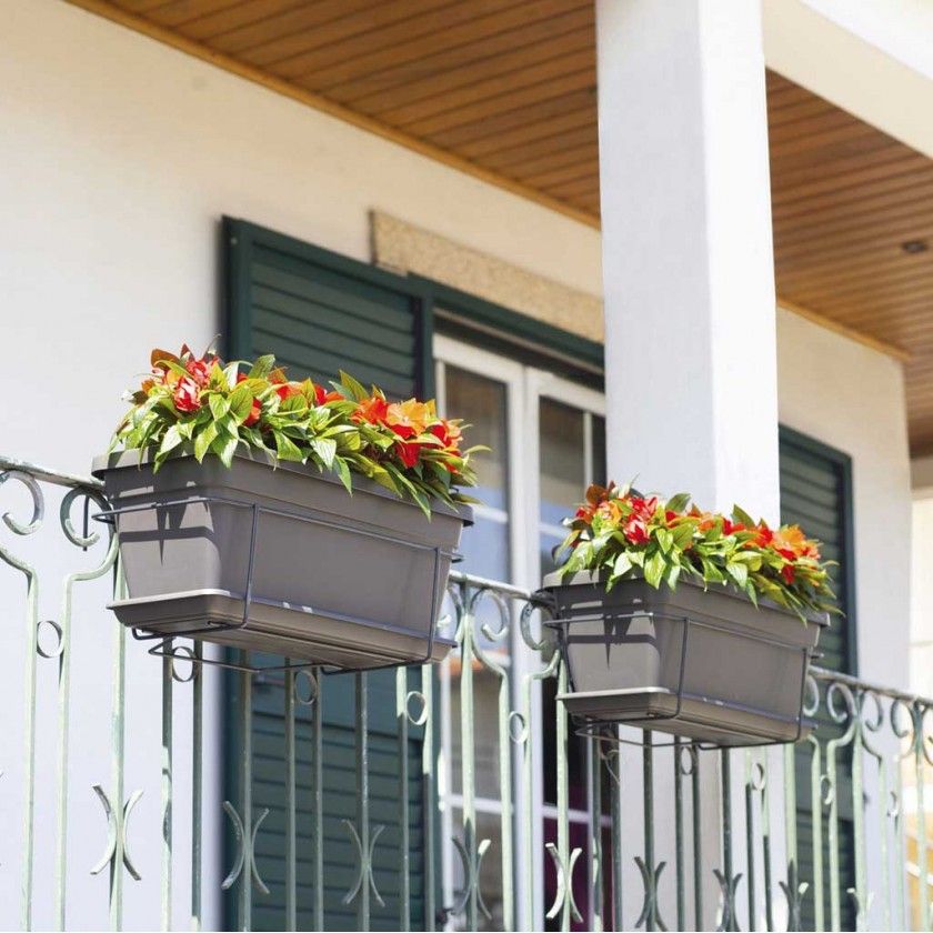 Floreira Venezia 60X19.5X16.3cm12L  Bronze Floreira Venezia 60X19.5X16.3cm12L  Bronze