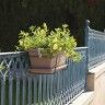 Floreira Venezia Prato + Suporte 50X29X17cm 10L Bronze