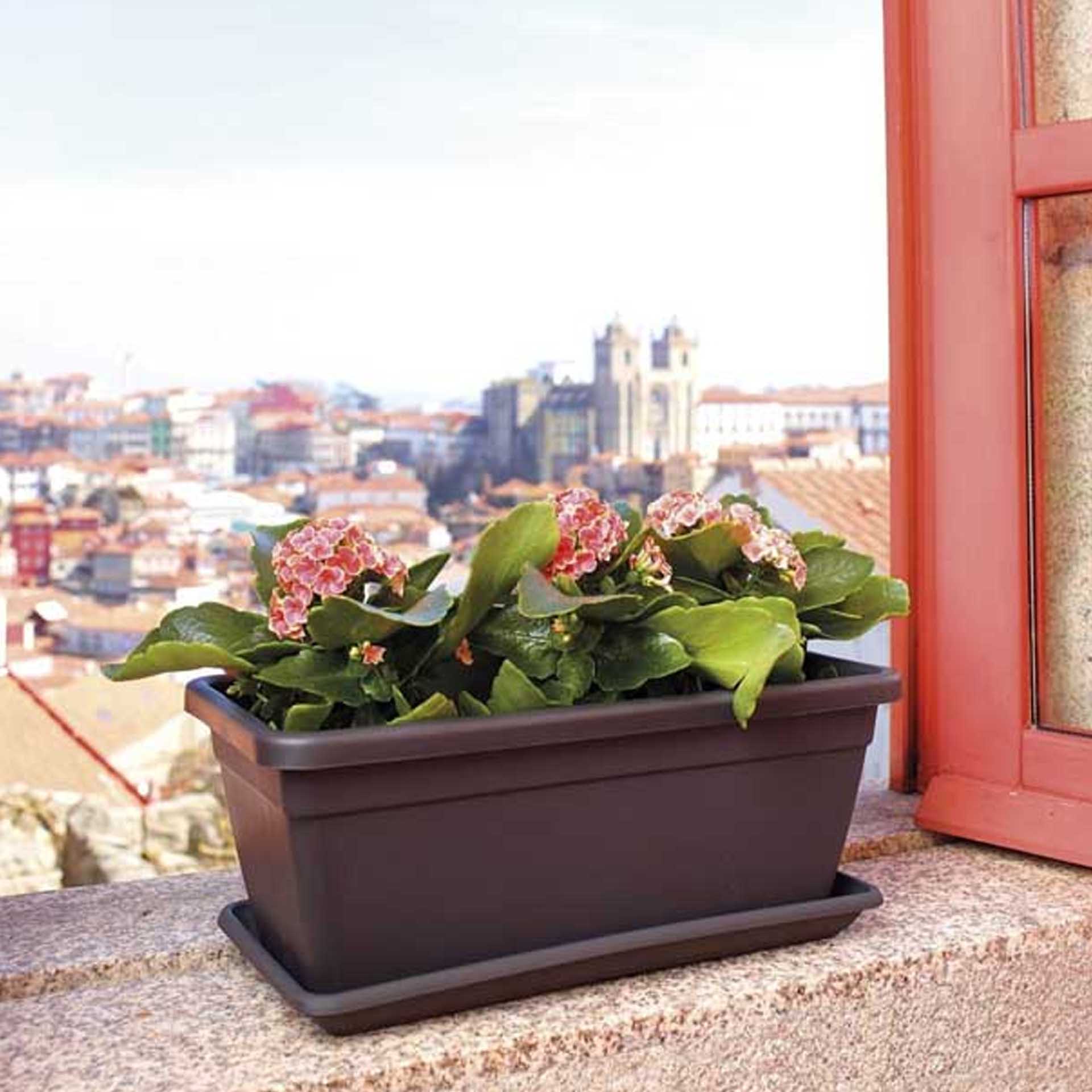 Prato Venezia Retangular 57.4X17.5X3.3cm Antracite