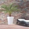 Vaso Capri Alto Ø50X56cm 70L Branco Vaso Capri Alto Ø50X56cm 70L Branco