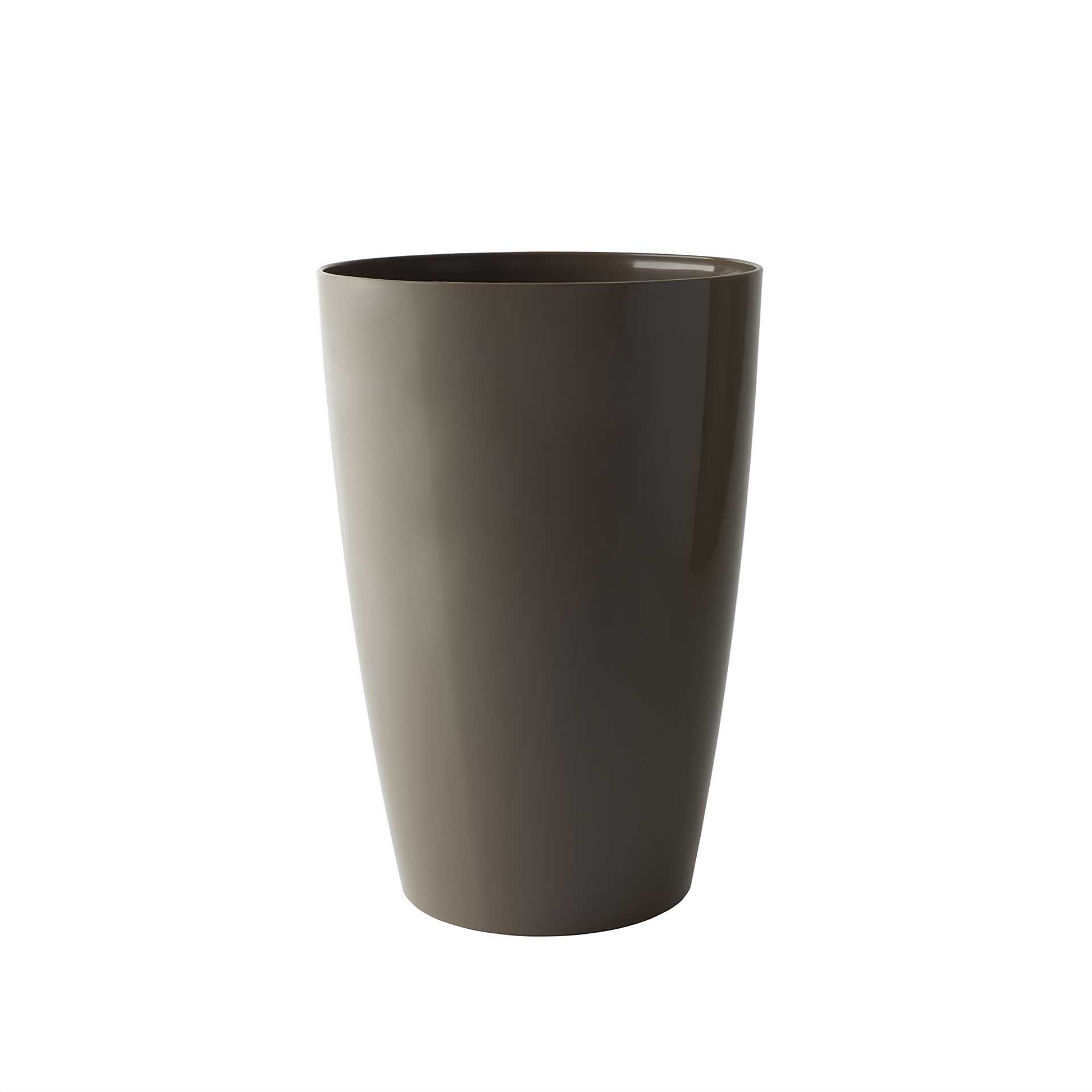 Vaso Santorini Ø29X40cm 17.5L Tortora Brilhante