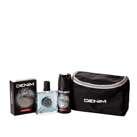 Desodorizante 150ml + After Shave 100ml + Bolsa Denim Black 20X10X14cm - Image product