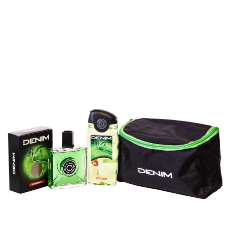 After Shave 100ml + Gel Banho 250ml + Bolsa Denim Musk 20X10X14cm - Image product