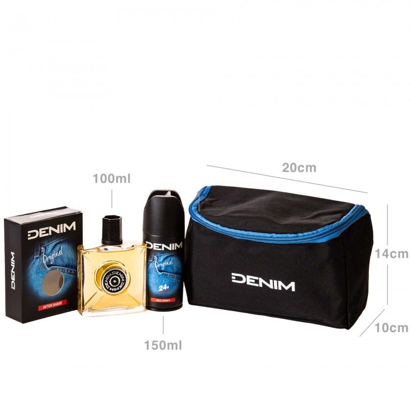 Desodorizante 150ml + After Shave 100ml + Bolsa Denim Original 20X10X14cm Desodorizante 150ml + After Shave 100ml + Bolsa Denim Original 20X10X14cm