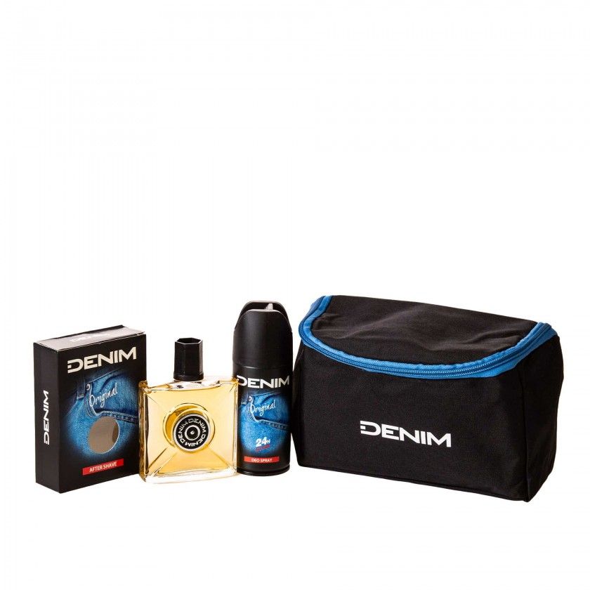 Desodorizante 150ml + After Shave 100ml + Bolsa Denim Original 20X10X14cm Desodorizante 150ml + After Shave 100ml + Bolsa Denim Original 20X10X14cm