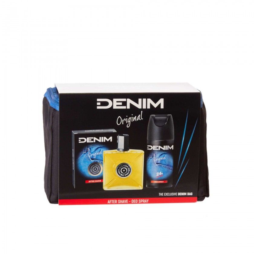 Desodorizante 150ml + After Shave 100ml + Bolsa Denim Original 20X10X14cm Desodorizante 150ml + After Shave 100ml + Bolsa Denim Original 20X10X14cm