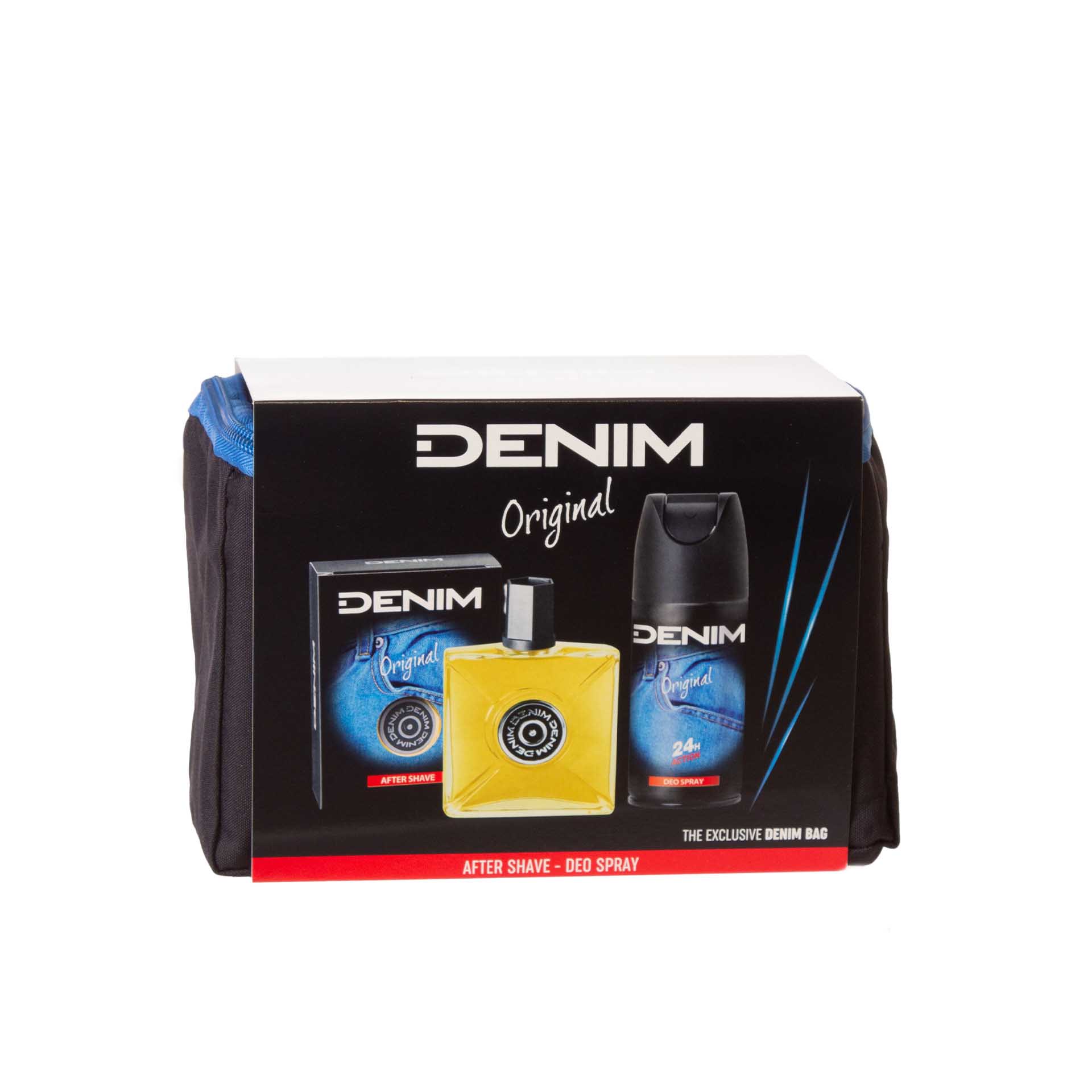 Desodorizante 150ml + After Shave 100ml + Bolsa Denim Original 20X10X14cm