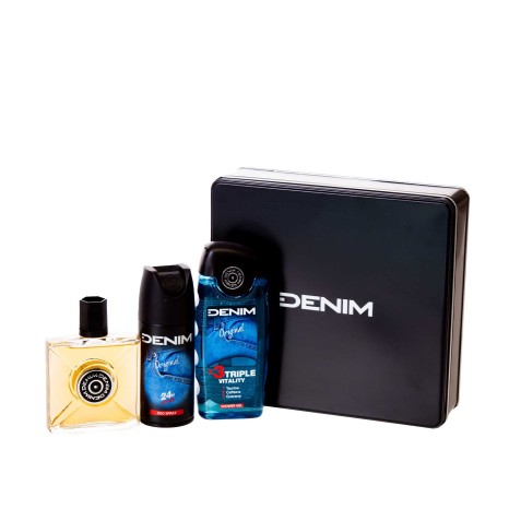 After Shave 100ml + Desodorizante 150ml + Gel Banho 250ml + Caixa Denim Original - Image product