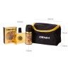 After Shave 100ml + Desodorizante 150ml + Bolsa Denim Gold 20X10X14cm