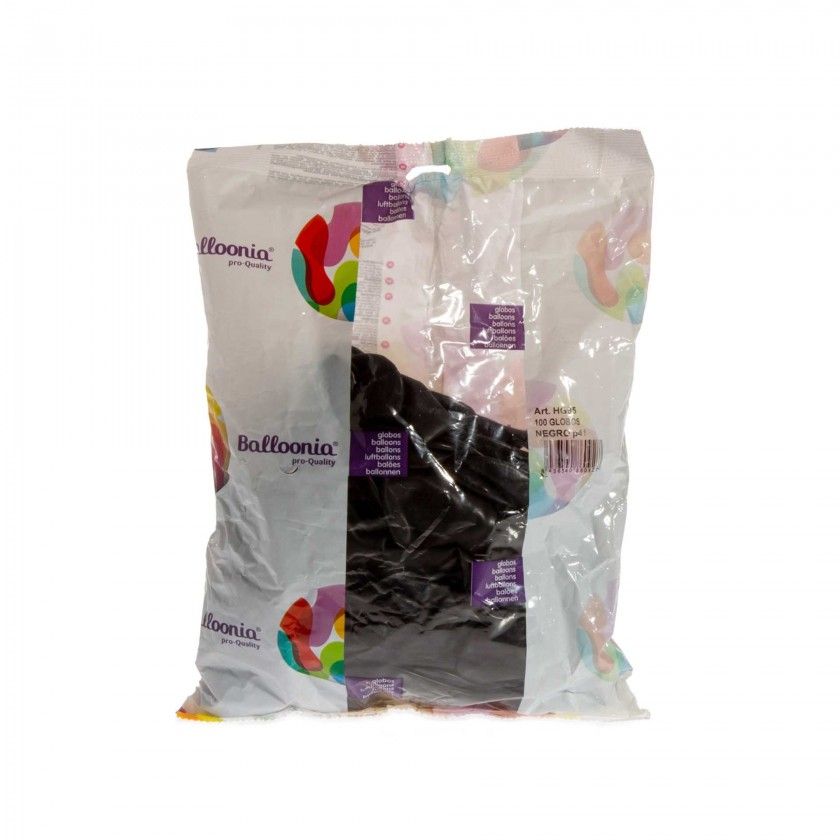 Bales Balloonia Preto Pack 100