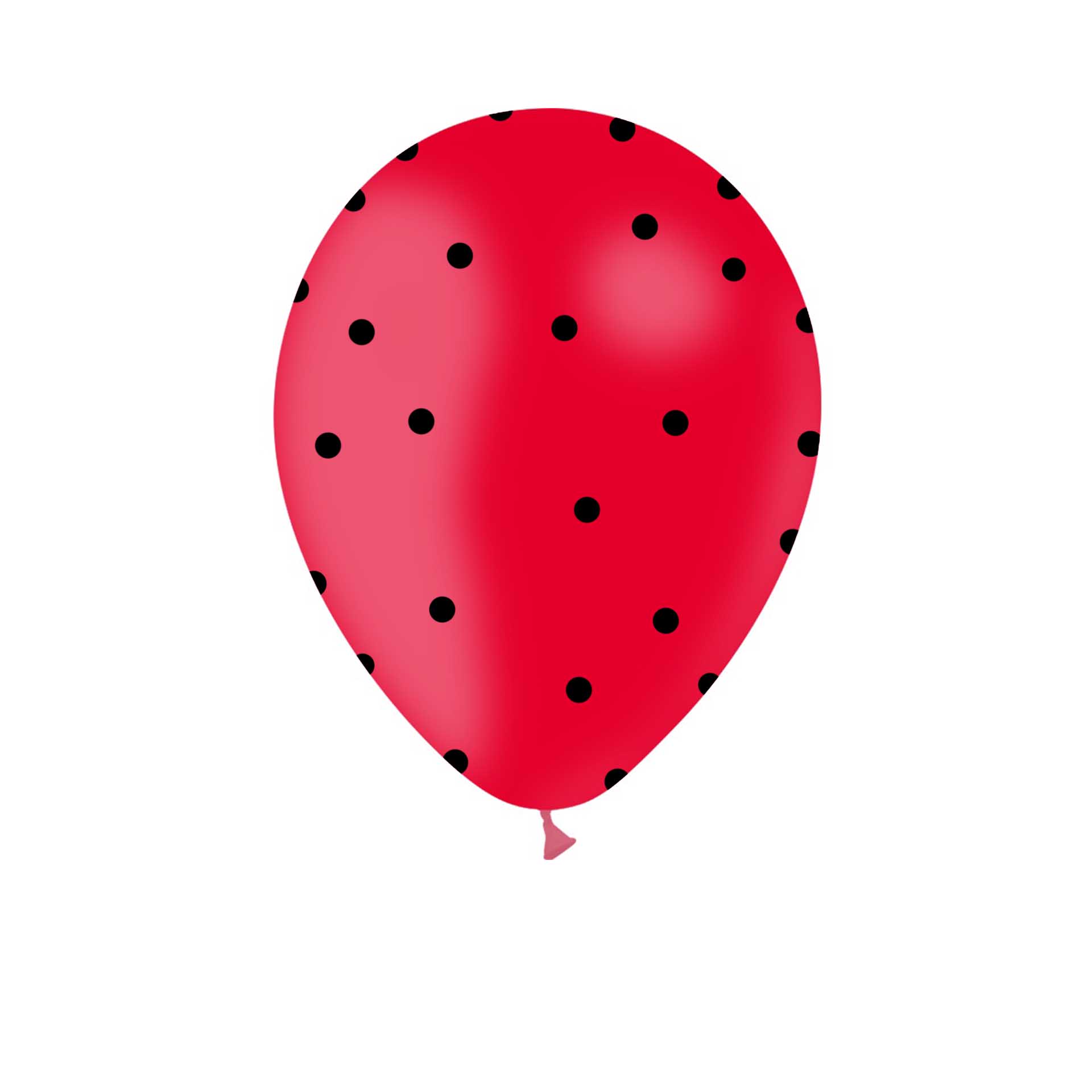 Balões Lunares Balloonia Vermelho Pack 25