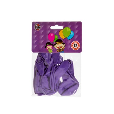 Bal�es Mr.Globo Roxo Pack 12