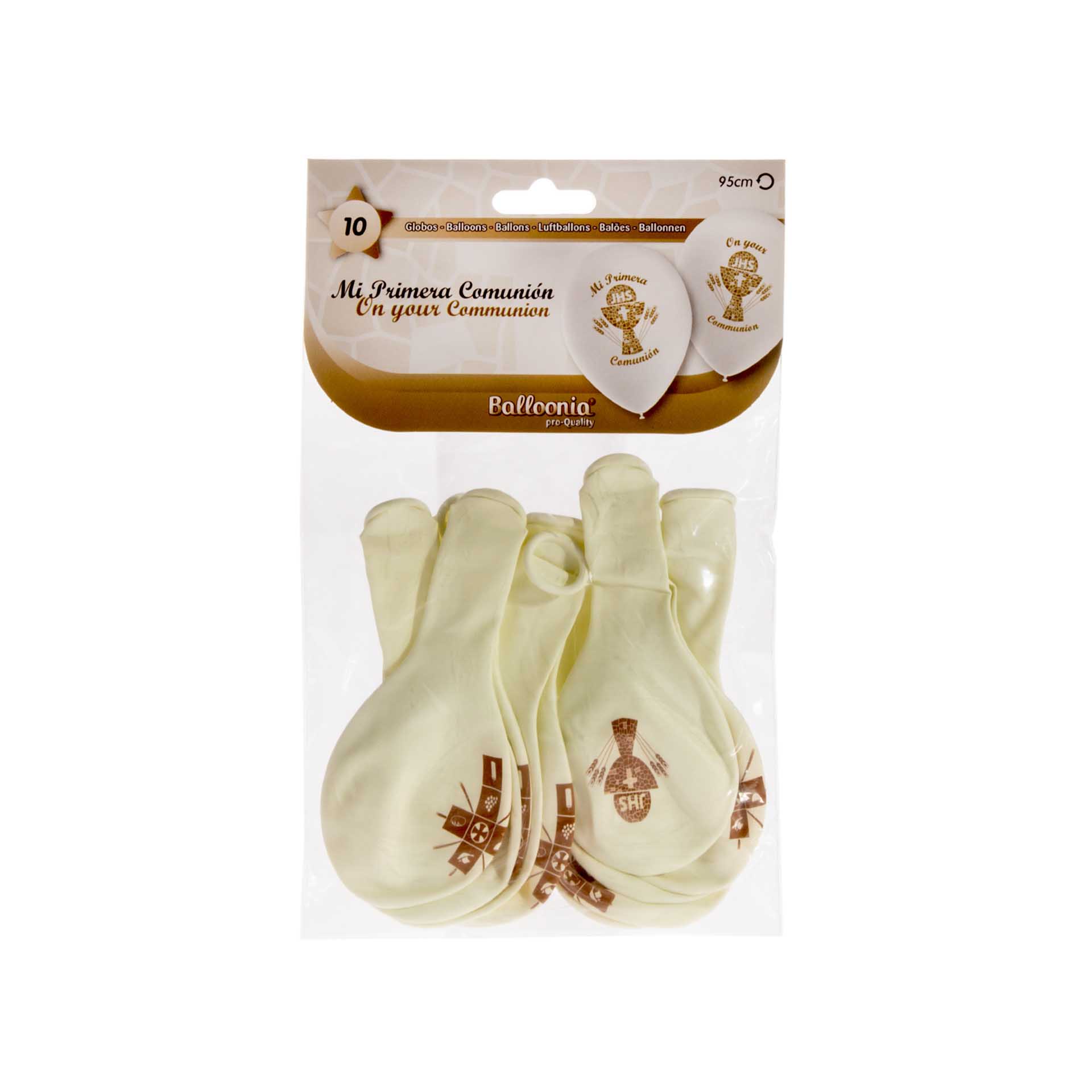 Balões Balloonia Símbolo 1ª Comunhão Pack 10