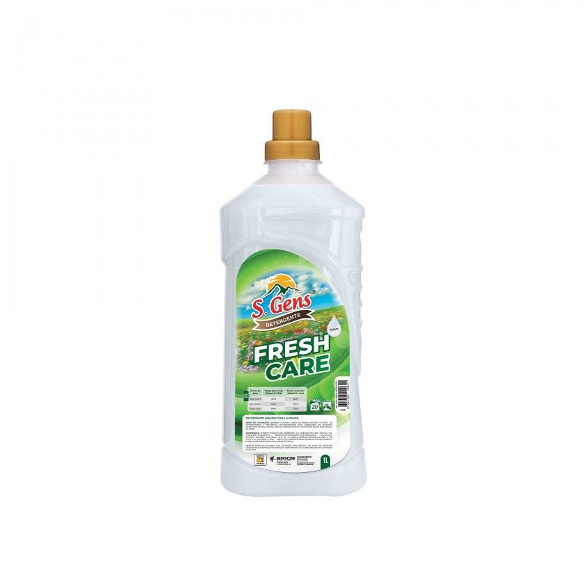 Detergente Roupa S. Gens Fresh Care 20 Doses 1L