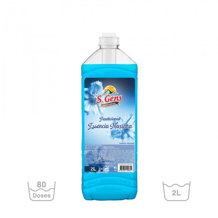 Amaciador Roupa S. Gens Marinha 80 Doses 2L Amaciador Roupa S. Gens Marinha 80 Doses 2L