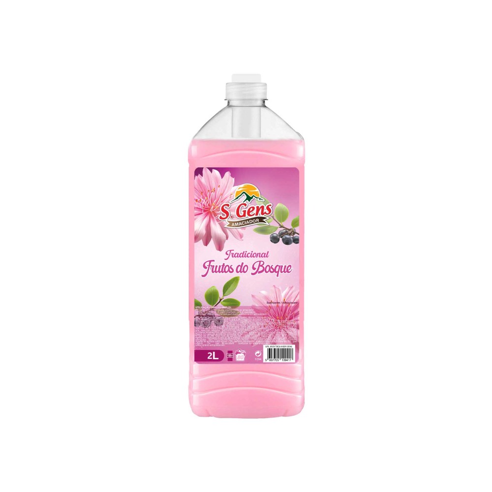 Amaciador Roupa S. Gens Frutos do Bosque 80 Doses 2L