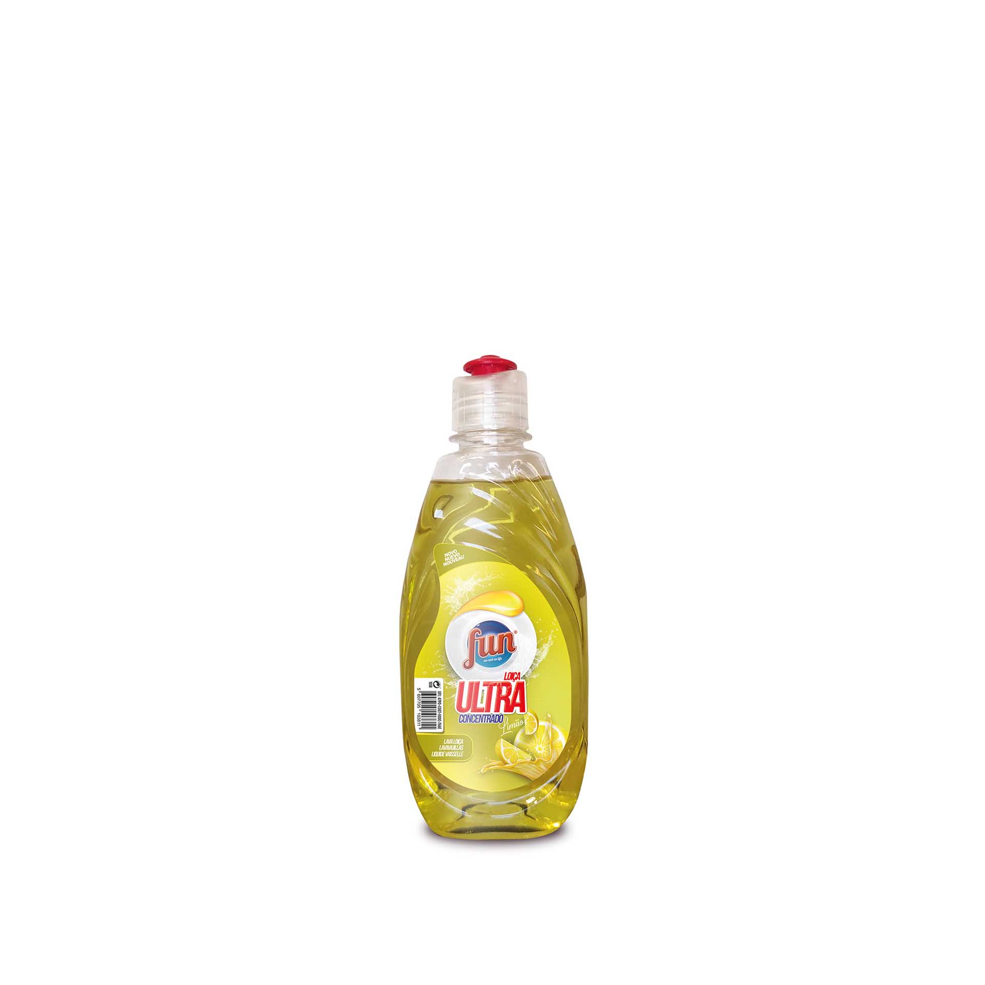Detergente Loiça Ultra Concentrado Fun Limão 350ml