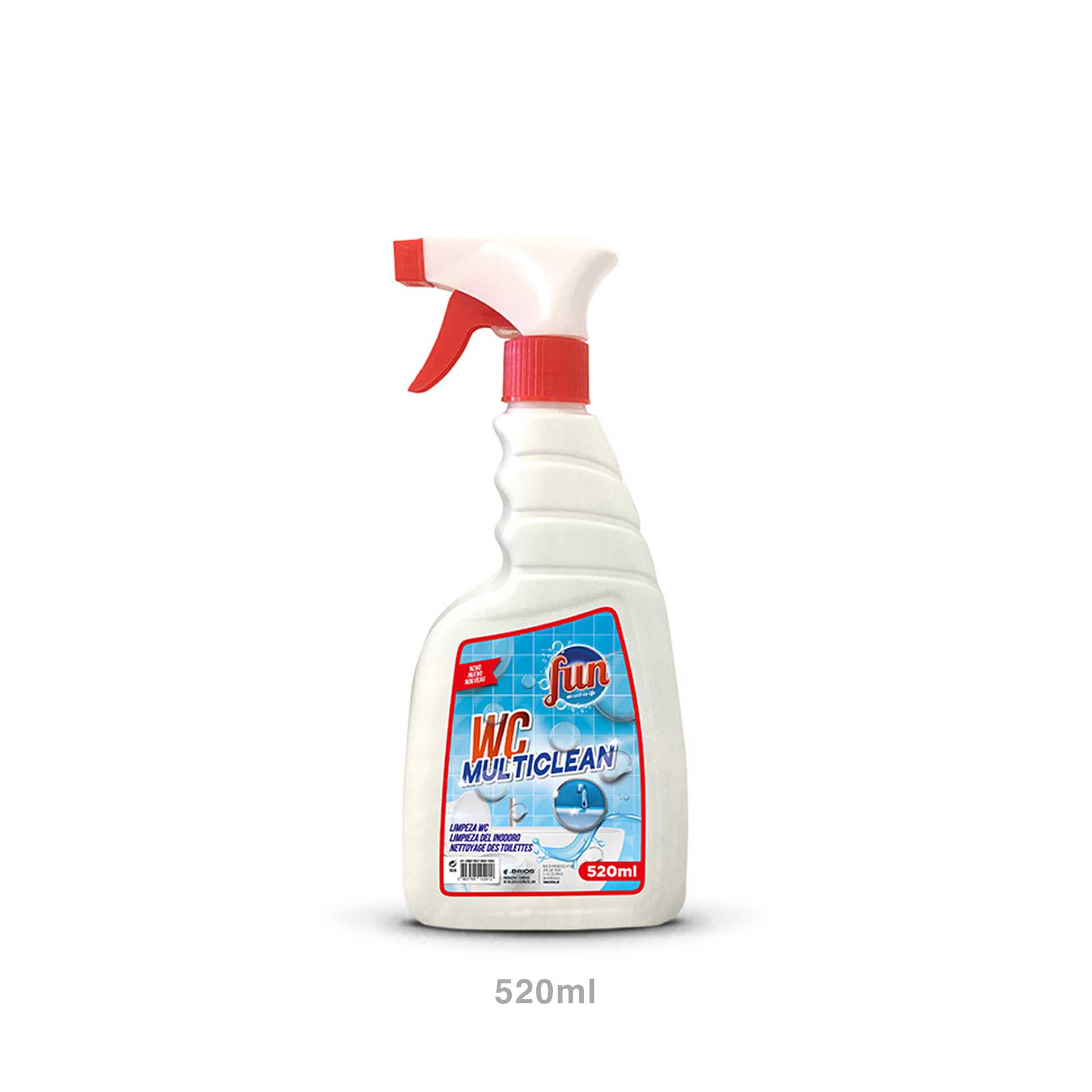 Gel Limpeza Wc Fun Multiclean 520ml