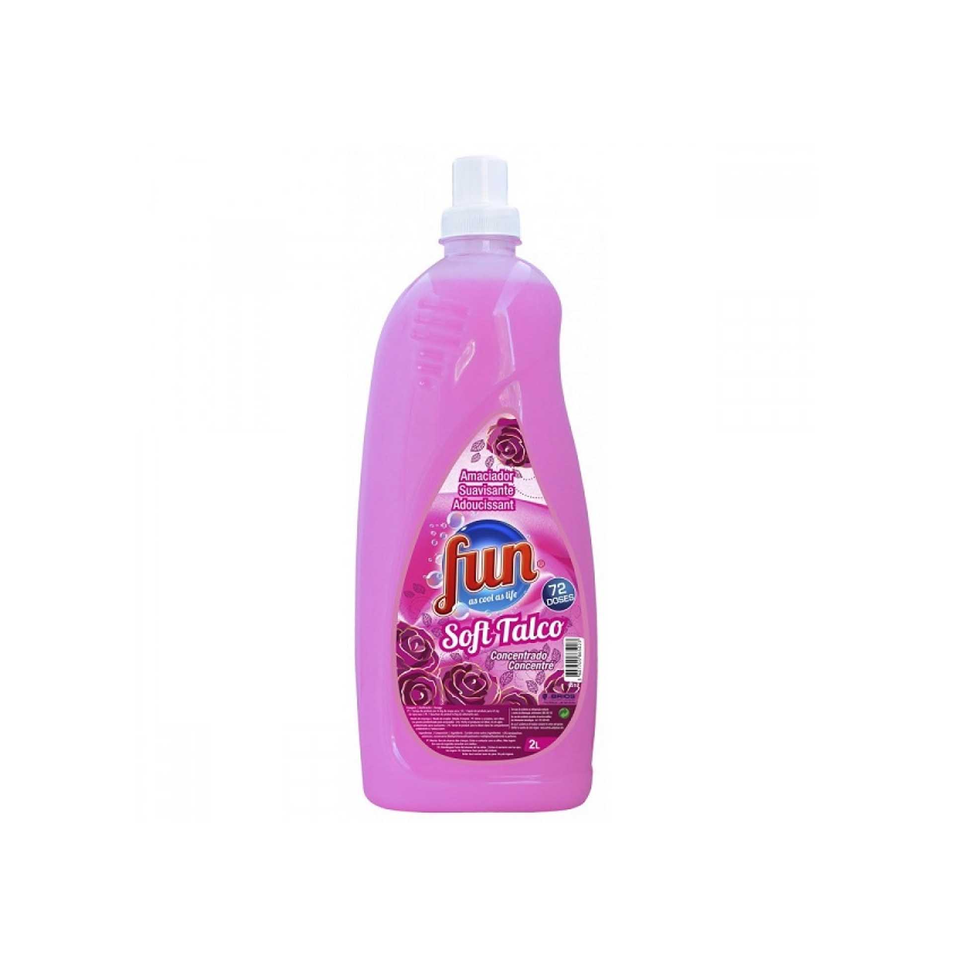 Amaciador Roupa Soft Fun Talco e Flor de Algodão 2000ml