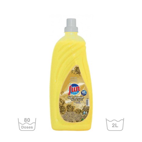 Amaciador Roupa Soft Fun Jasmin e Flor de Lótus 2000ml - Image product