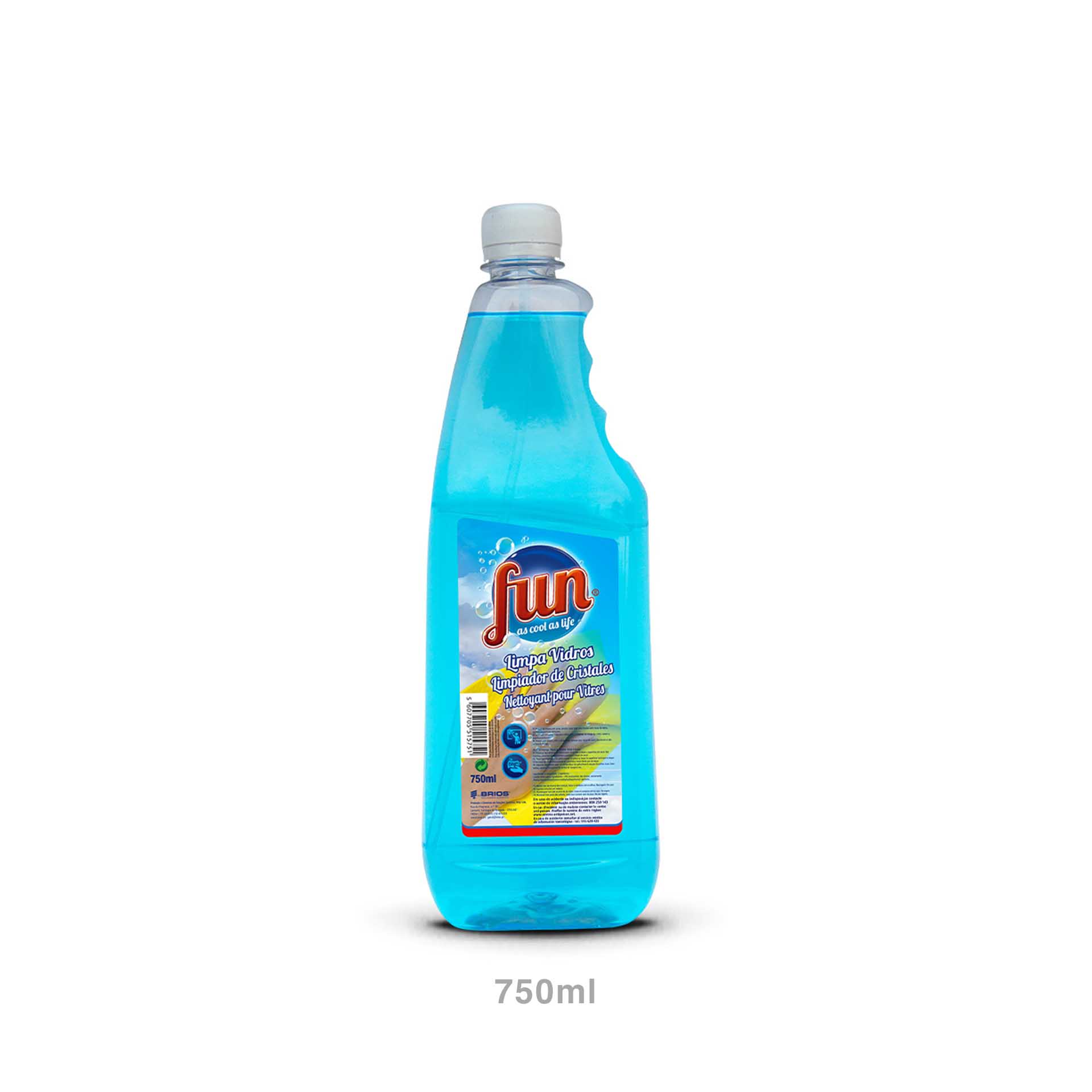 Limpa Vidros Fun Recarga 750ml