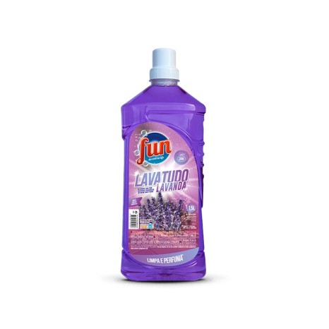 Detergente Lava Tudo Fun Lavanda 1500ml - Image product