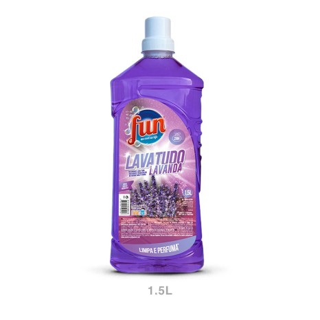 Detergente Lava Tudo Fun Lavanda 1500ml - Image product