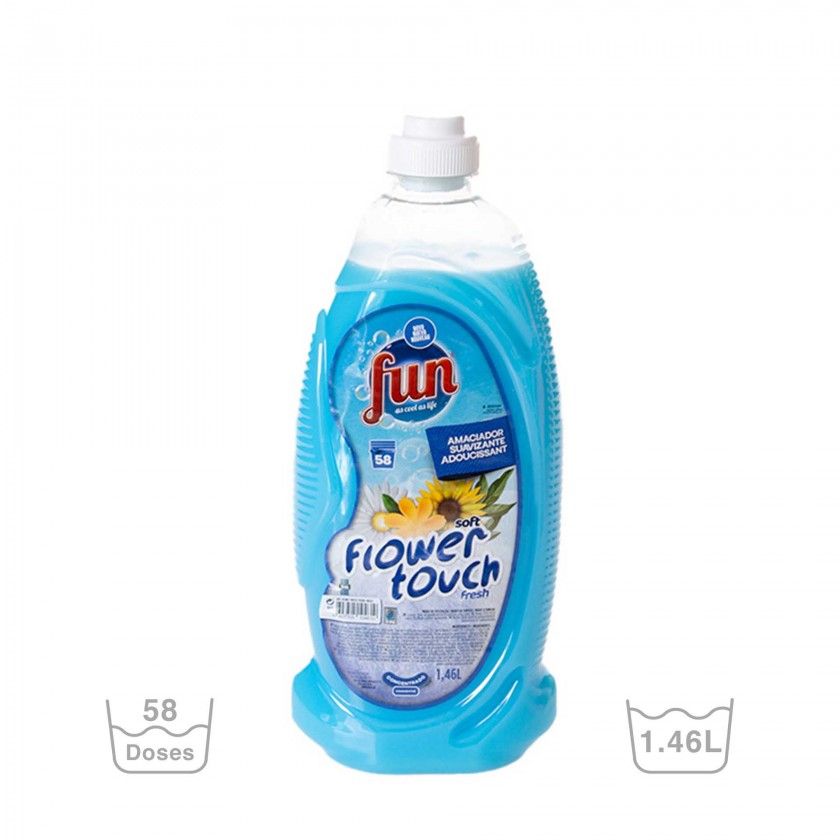 Amaciador Roupa Soft Flower Touch Fun Fresh 1460ml Amaciador Roupa Soft Flower Touch Fun Fresh 1460ml
