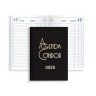 Agenda Diária 2025 Mini Condor Preto 10X16cm Agenda Diária 2025 Mini Condor Preto 10X16cm