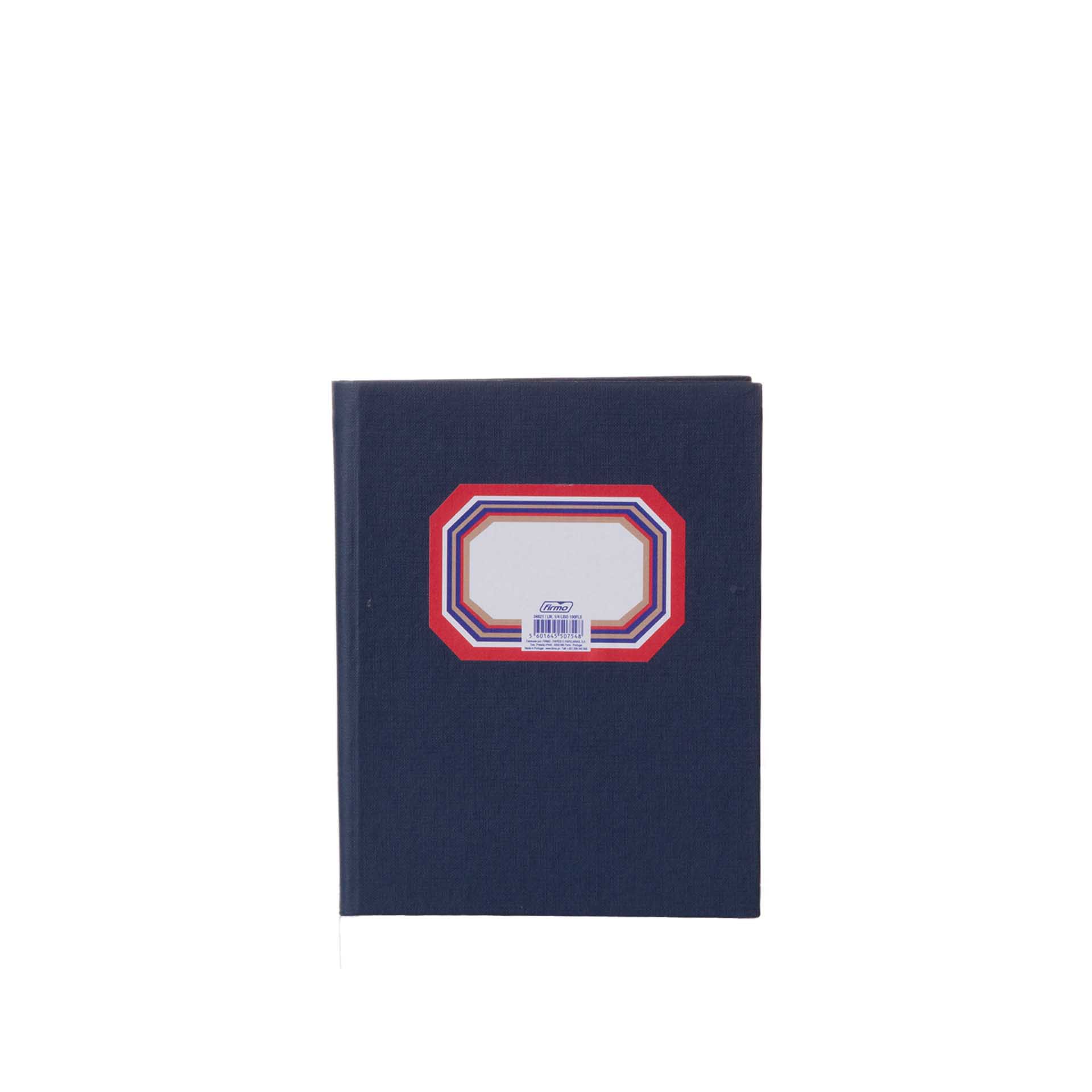 Livro 1/4 Liso 100 Folhas 171X215mm