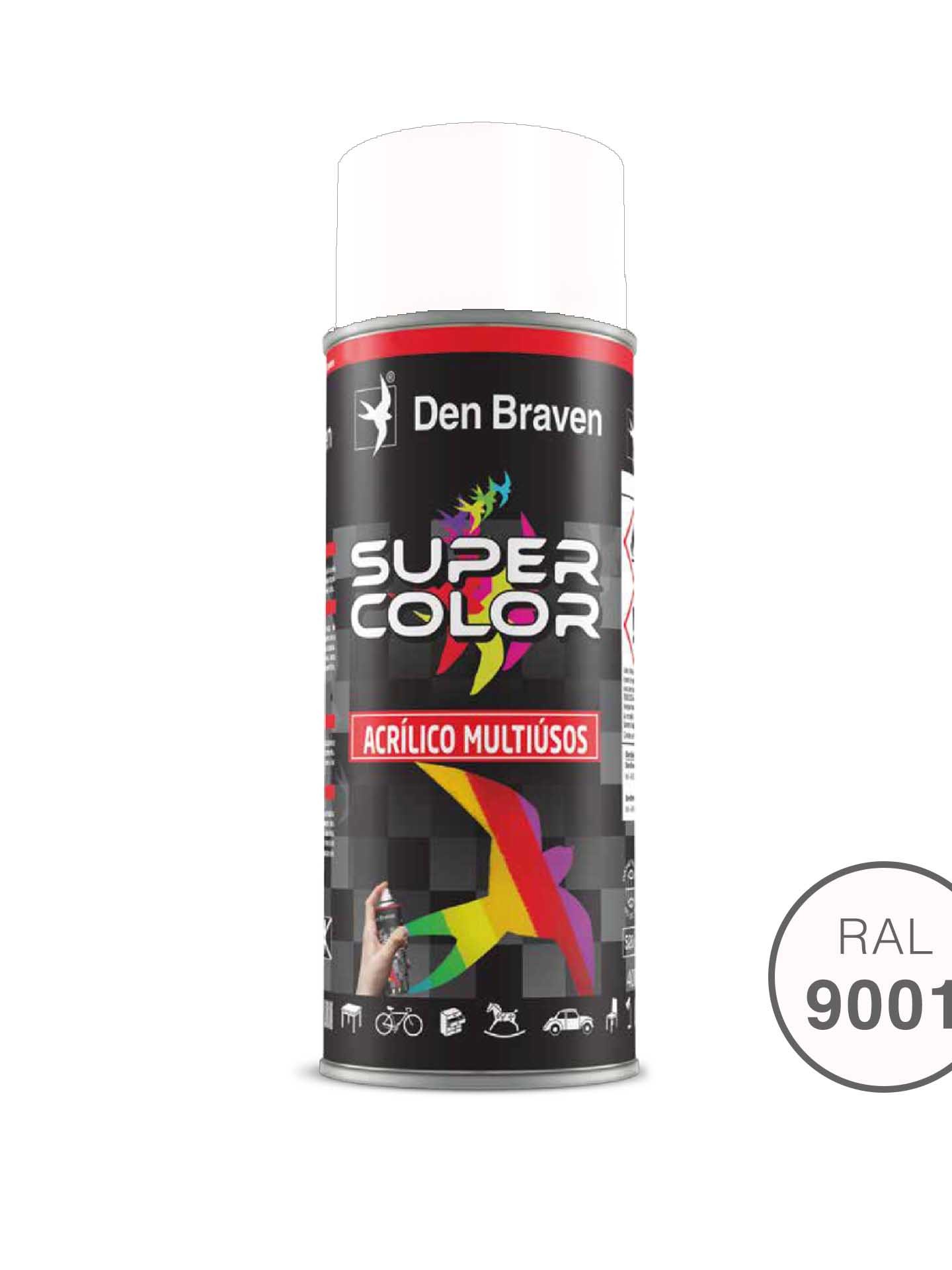 Spray Pintura Acrílico RAL9001 Branco Creme 400ml