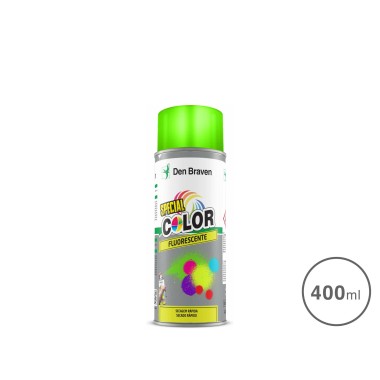 Spray Pintura Efeito Fluorescente Verde 400ml
