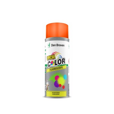 Spray Pintura Efeito Fluorescente Laranja 400ml