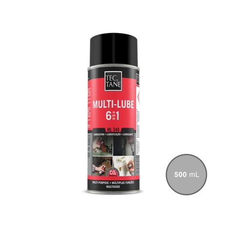 Spray Lubrificante Multiusos 6 em 1 + Adaptador 600ml - Image product