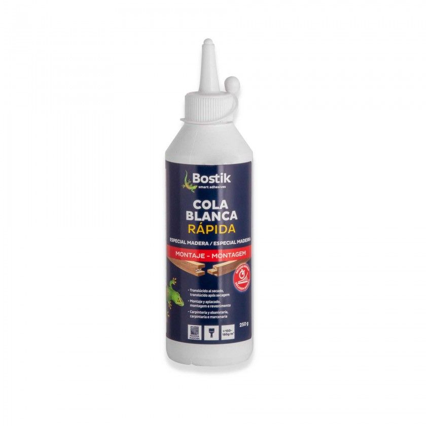 Cola Branca Rpida para Madeira Bostik 250gr