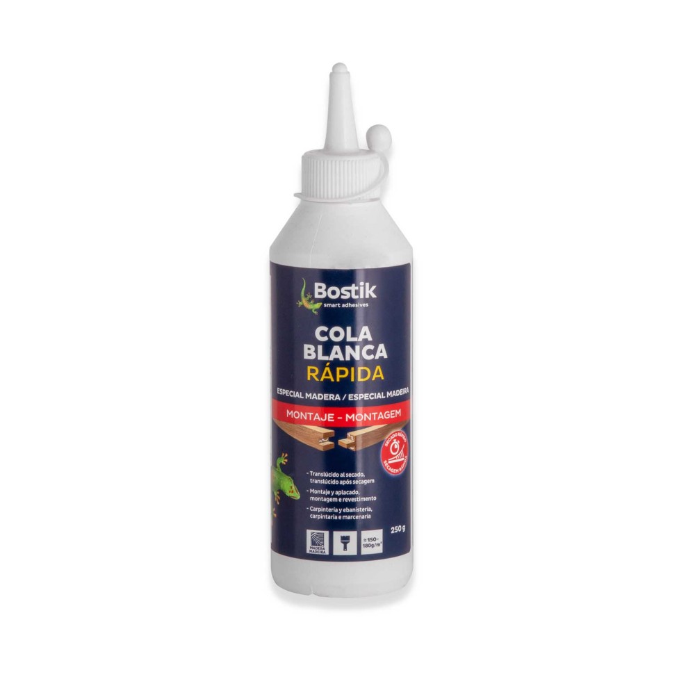 Cola Branca R�pida para Madeira Bostik 250gr