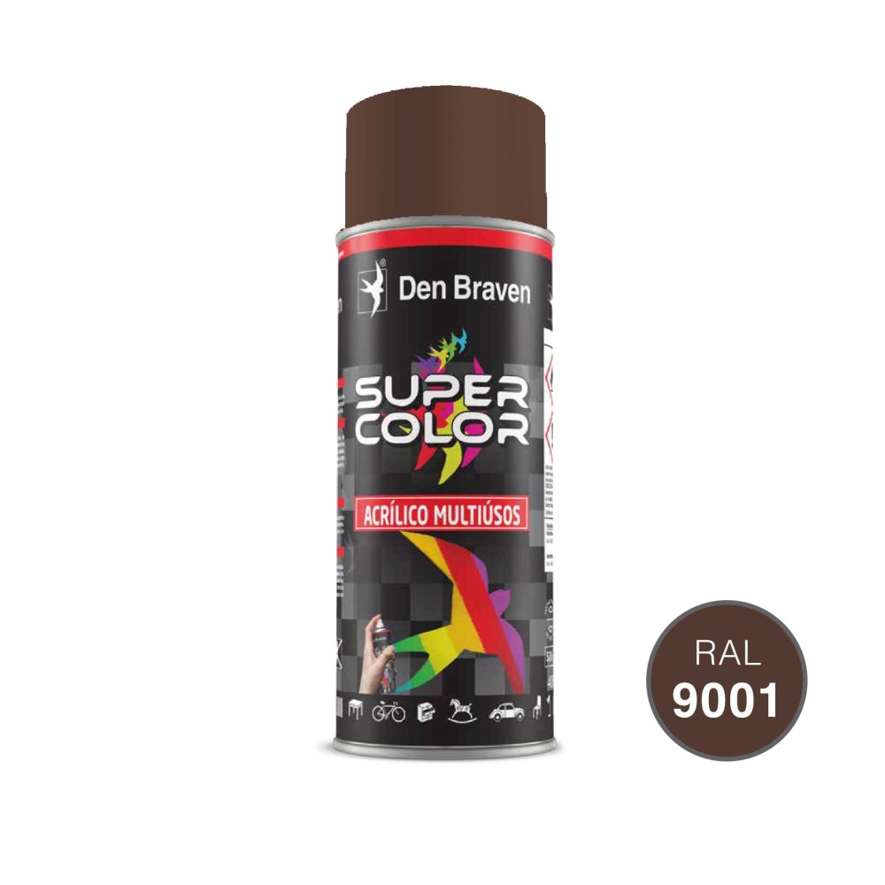 Spray Pintura Acr�lico RAL8014 Castanho S�pia 400ml