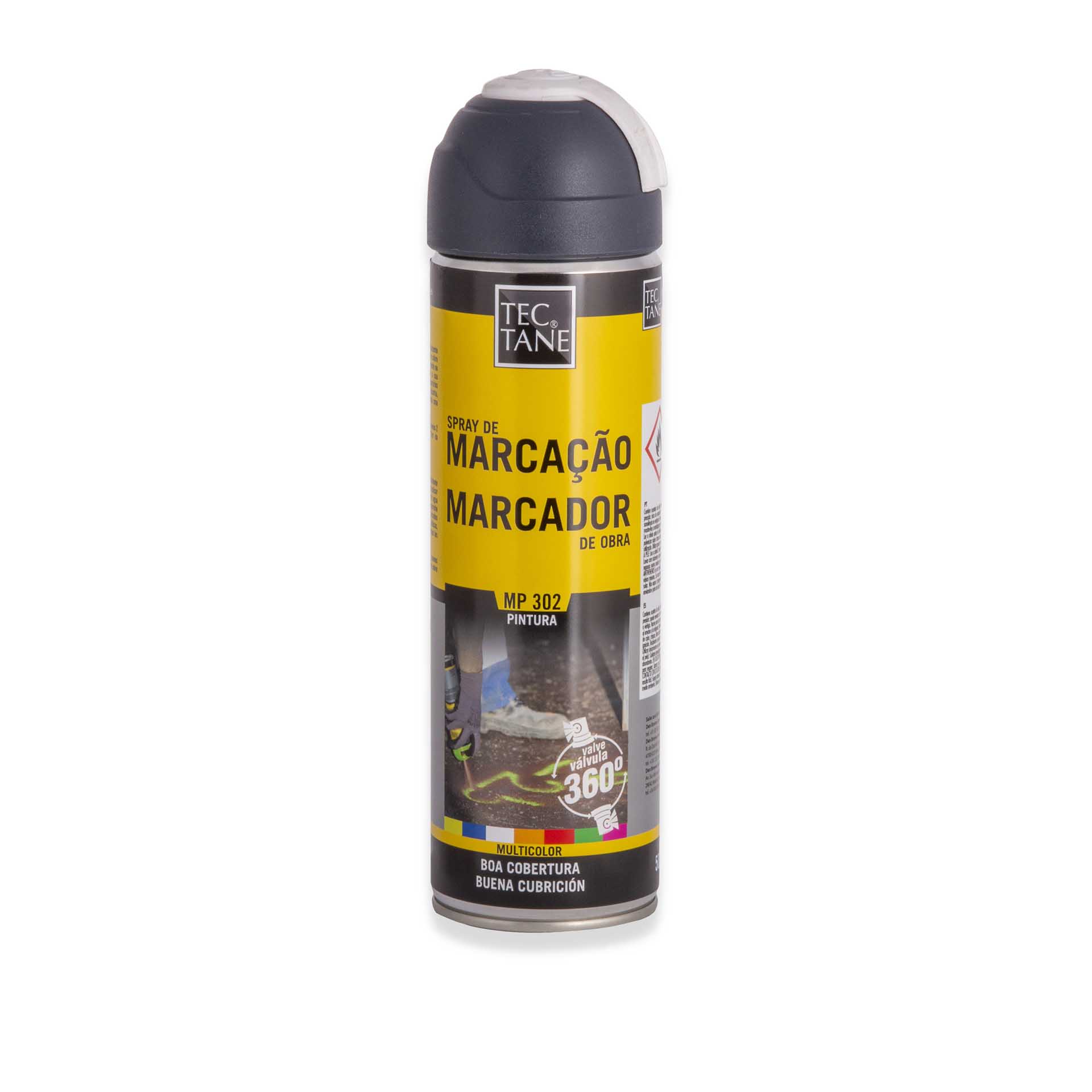 Spray Pintura Marcação MP302 Branco 500ml
