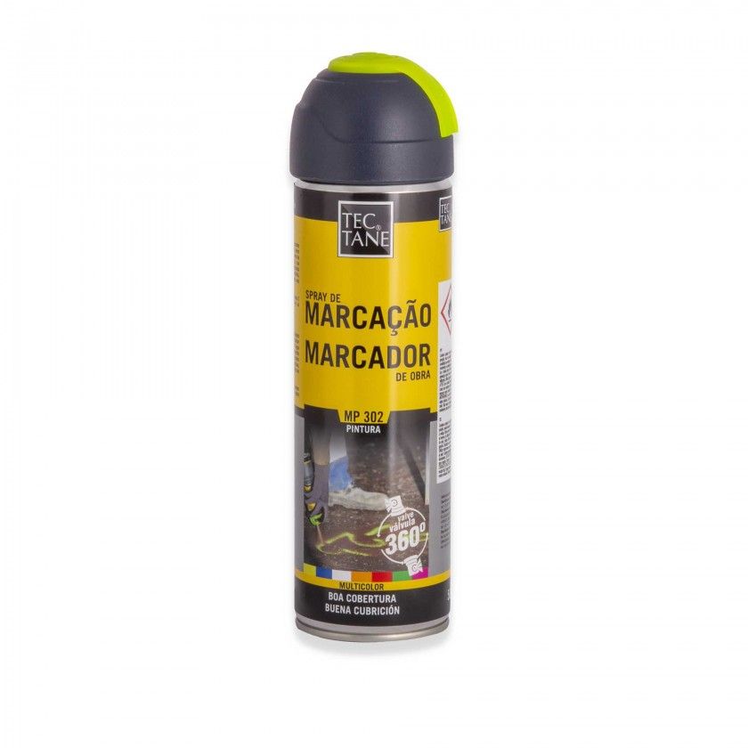 Spray Pintura Marca��o MP302 Amarelo 500ml