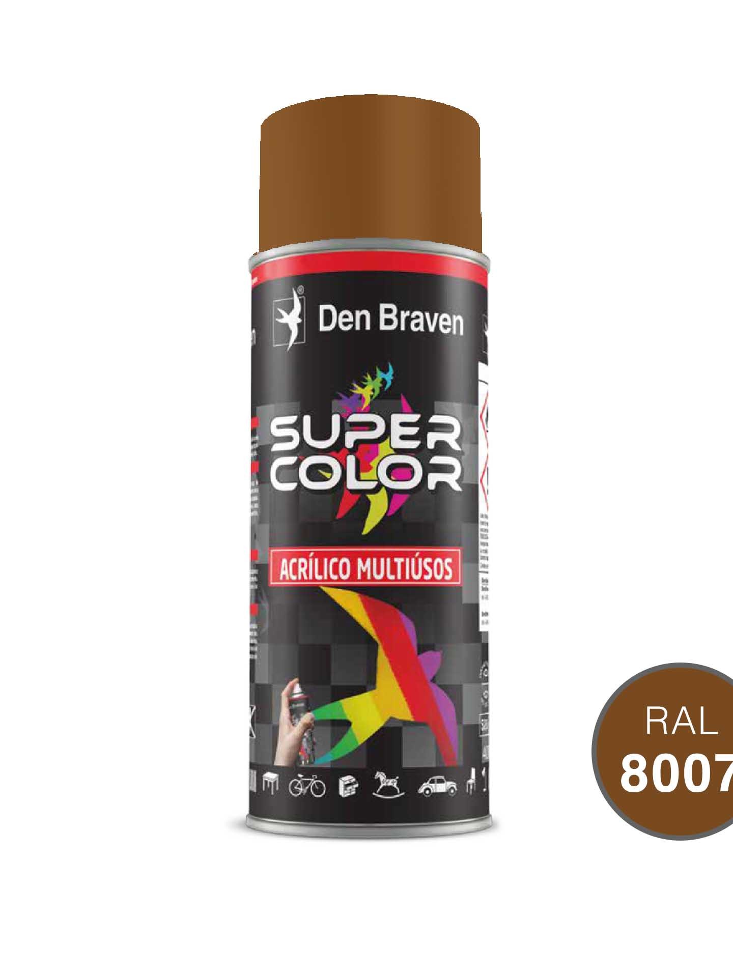 Spray Pintura Acrílico RAL8007 Castanho Fava 400ml