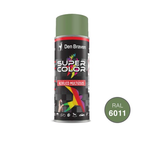 Spray Pintura Acrílico RAL6011 Verde Esbranquiçado 400ml - Image product