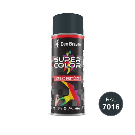 Spray Pintura Acrílico RAL7016 Cinza Antracite 400ml - Image product