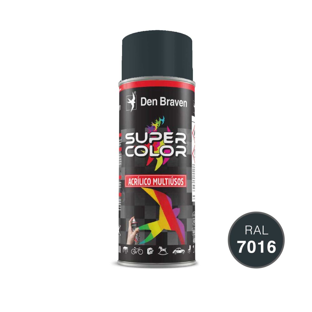 Spray Pintura Acr�lico RAL7016 Cinza Antracite 400ml