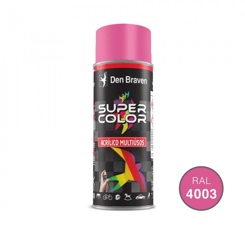 Spray Pintura Acrlico RAL4003 Rosa 400ml